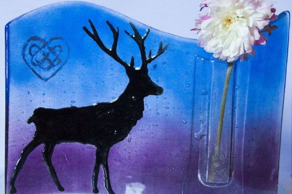 Monarch of the Glen Bud Vase