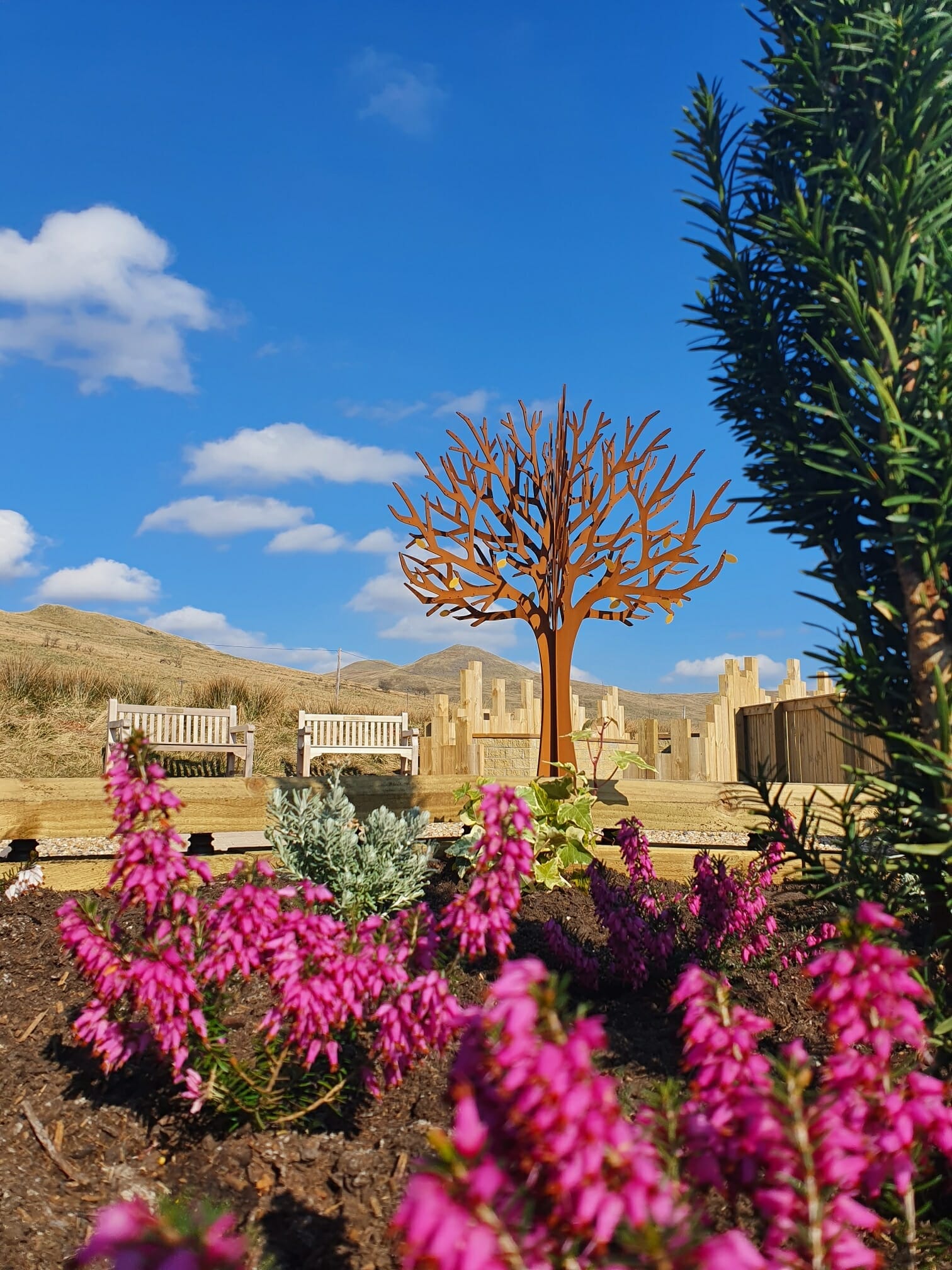 New Memorial Garden at Clyde & Garnock Crematorium