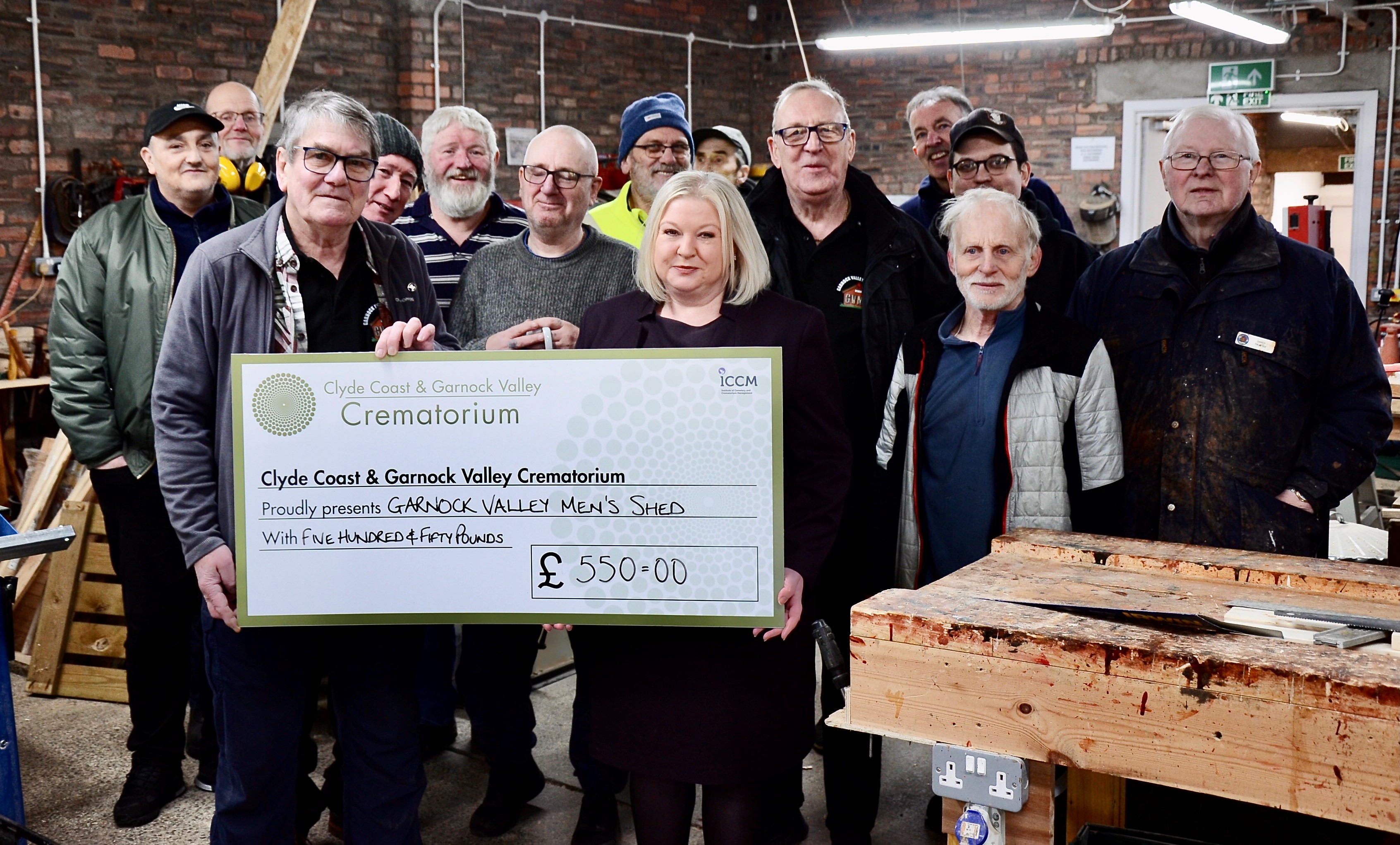 Clyde Coast & Garnock Valley Crematorium Continues Support of Local Charities